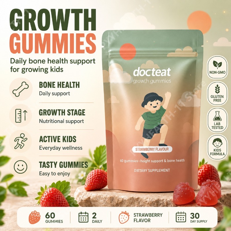 Wellness Health Nutrition - Gommose di Calcio per Bambini con