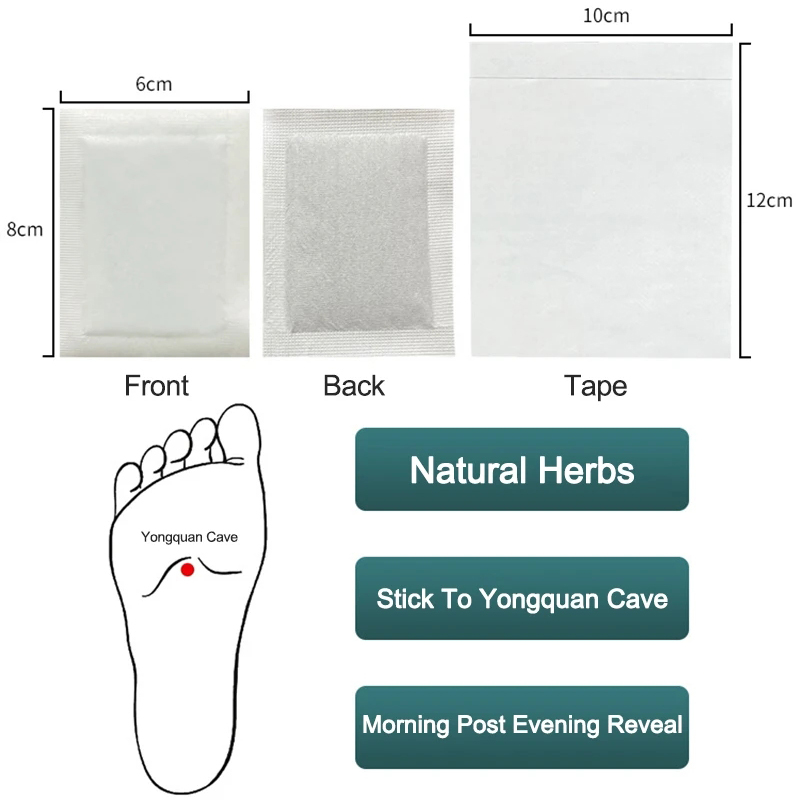 10pz Cerotti Detox per Piedi A - Detox Foot Patch recensione e prezzo