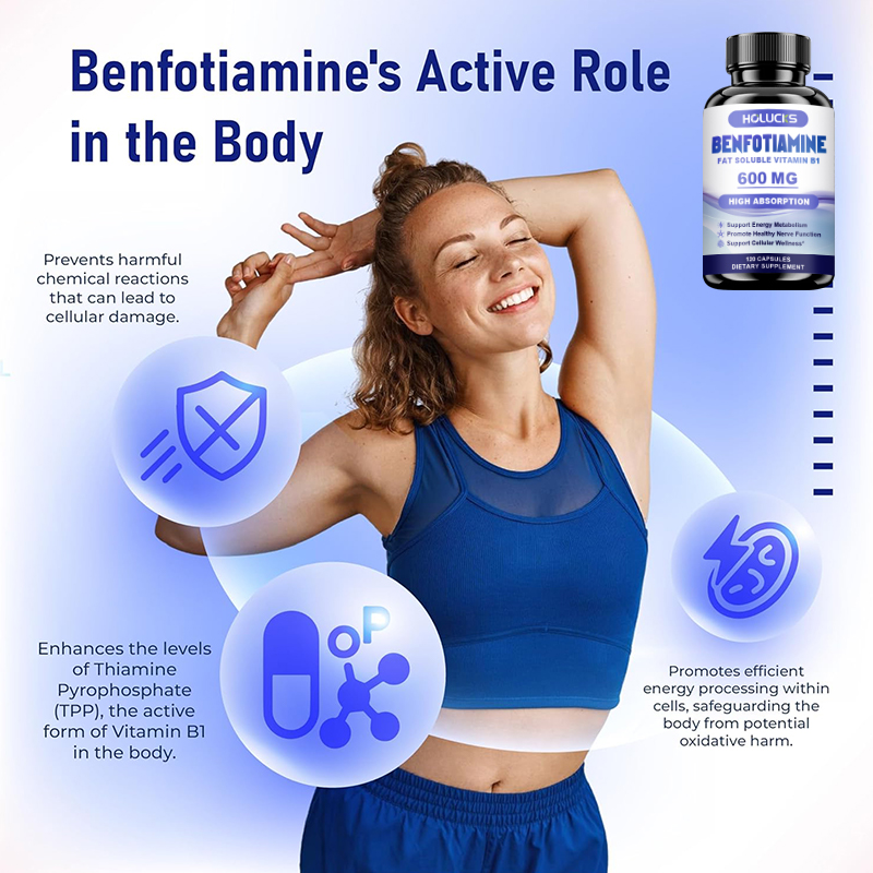Capsule di Benfotiamina, con V - Health Wellness Energy recensione e prezzo