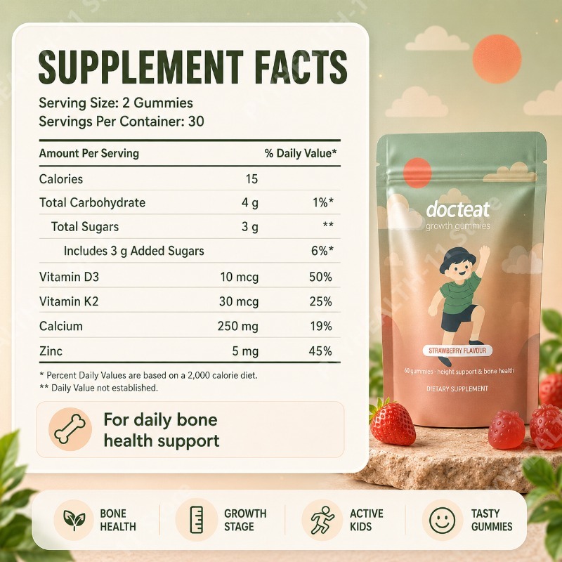 Gommose di Calcio per Bambini  - Wellness Health Nutrition recensione e prezzo