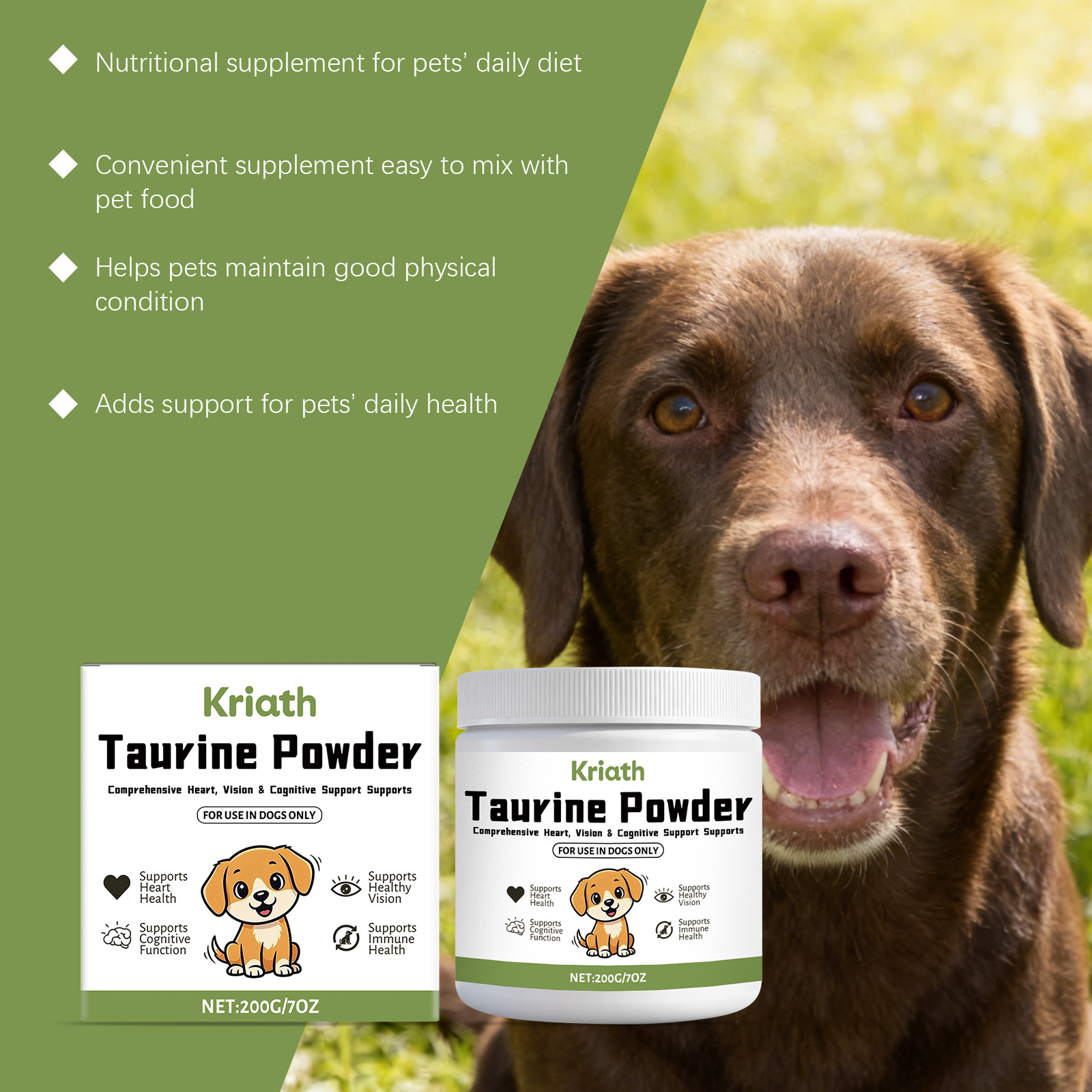 Polvere di Taurina per Cani, F - Wellness Health Nutrition recensione e prezzo