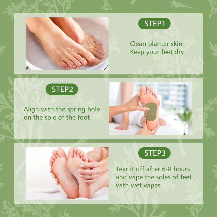 12-60 Pezzi Cerotti Detox per  - Detox Foot Patch recensione e prezzo